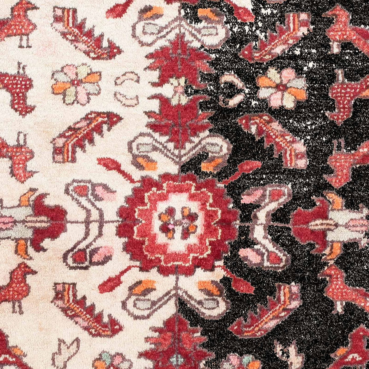Tapis Belutsch - 155 x 92 cm - rouge foncé
