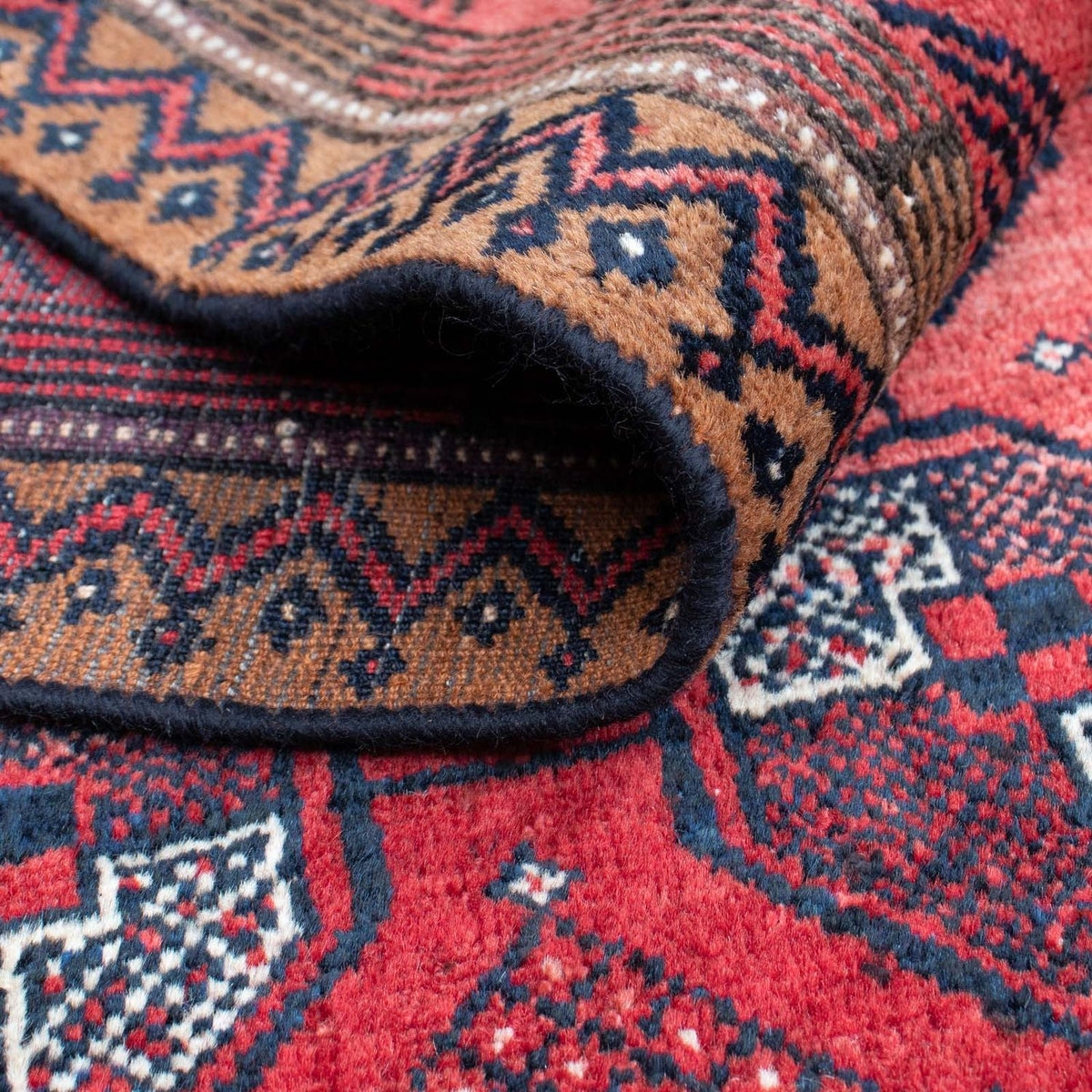 Tapis Belutsch - 163 x 91 cm - rouge