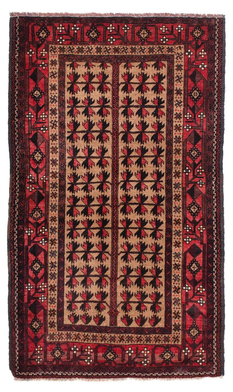 Tapis Belutsch - 156 x 98 cm - marron