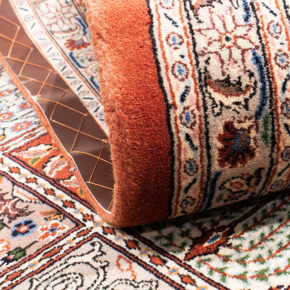 Tapis persan - Classique carré - 214 x 197 cm - multicolore