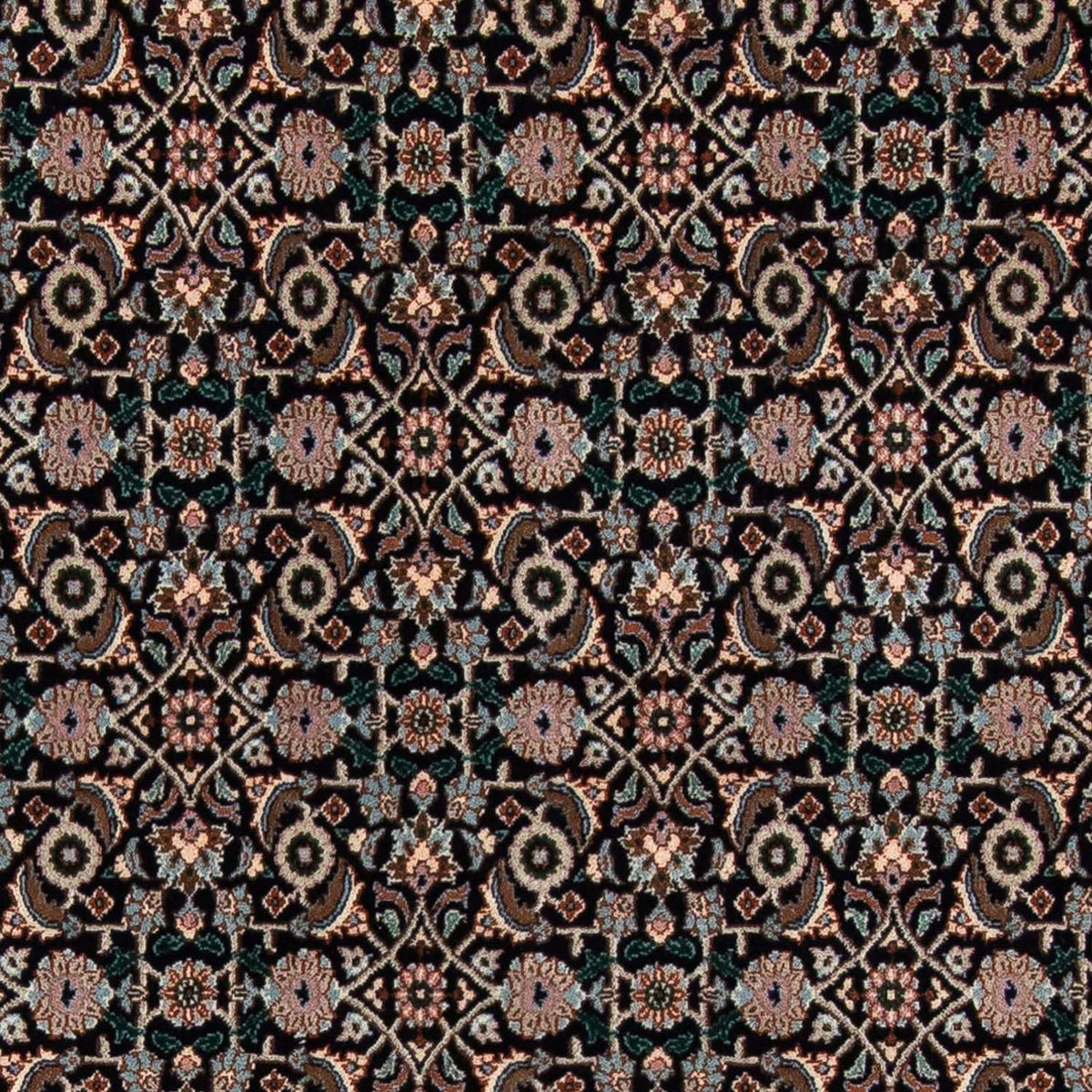 Tapis persan - Classique - 221 x 149 cm - bleu foncé