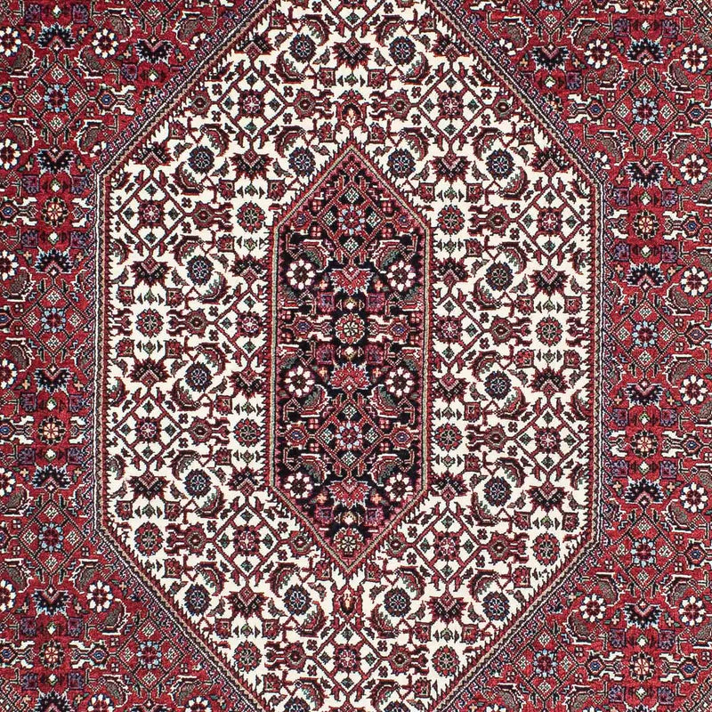 Tapis persan - Bidjar - 200 x 130 cm - rouge clair