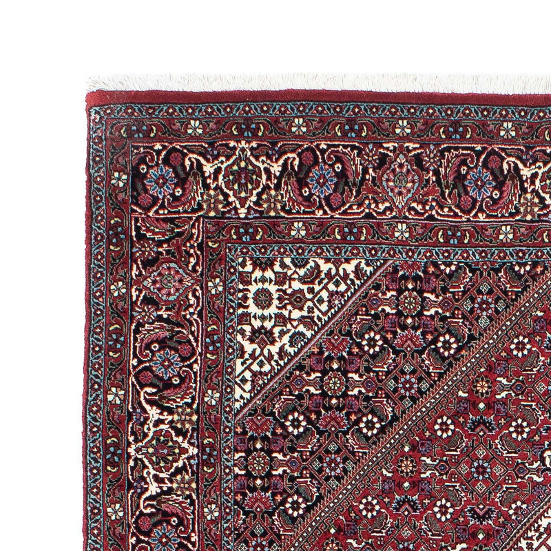 Tapis persan - Bidjar - 200 x 130 cm - rouge clair