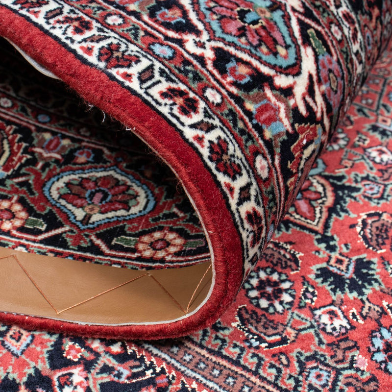 Tapis persan - Bidjar - 200 x 130 cm - rouge clair