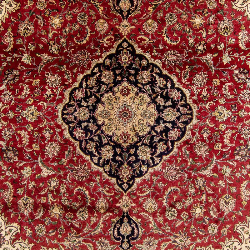 Tapis persan - Tabriz - 380 x 300 cm - rouge foncé