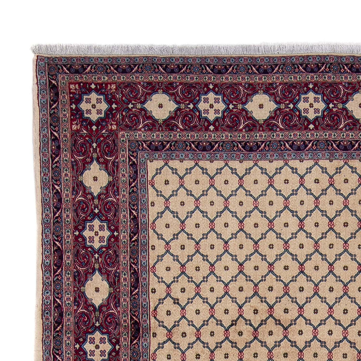 Tapis persan - Tabriz - 346 x 239 cm - beige
