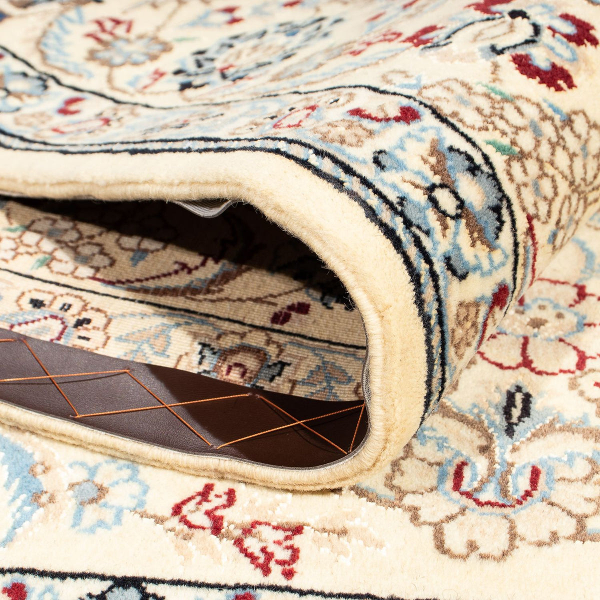 Tapis persan - Nain - Royal carré  - 203 x 202 cm - beige