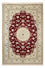 Tapis persan - Nain - Royal - 236 x 157 cm - rouge foncé