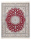 Tapis persan - Nain - Premium - 199 x 157 cm - rouge foncé