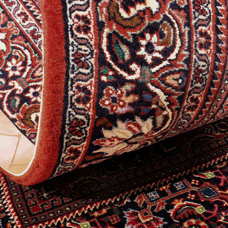 Tapis de couloir Tapis persan - Bidjar - 180 x 107 cm - rouge foncé