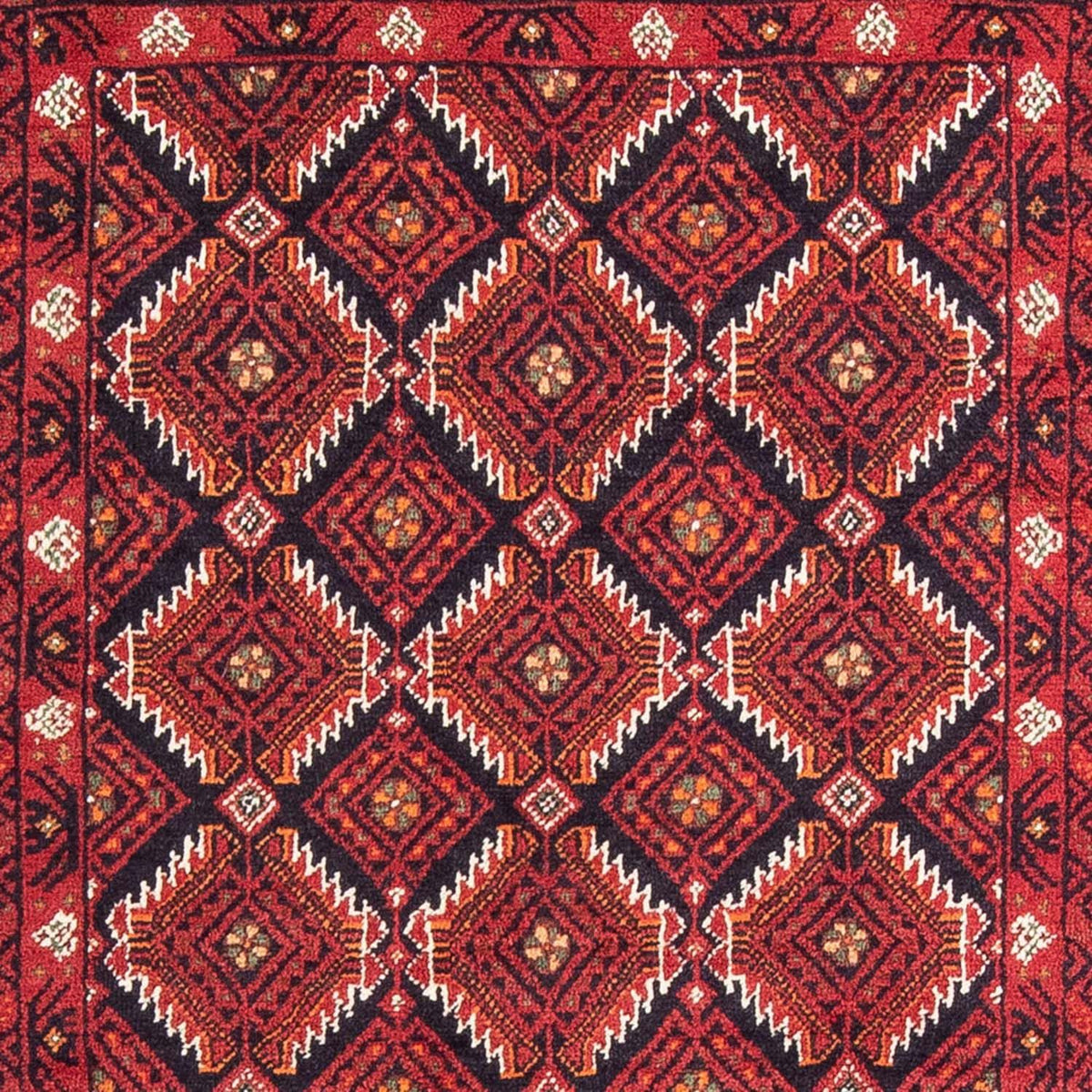 Tapis de couloir Tapis Belutsch - 184 x 105 cm - rouge