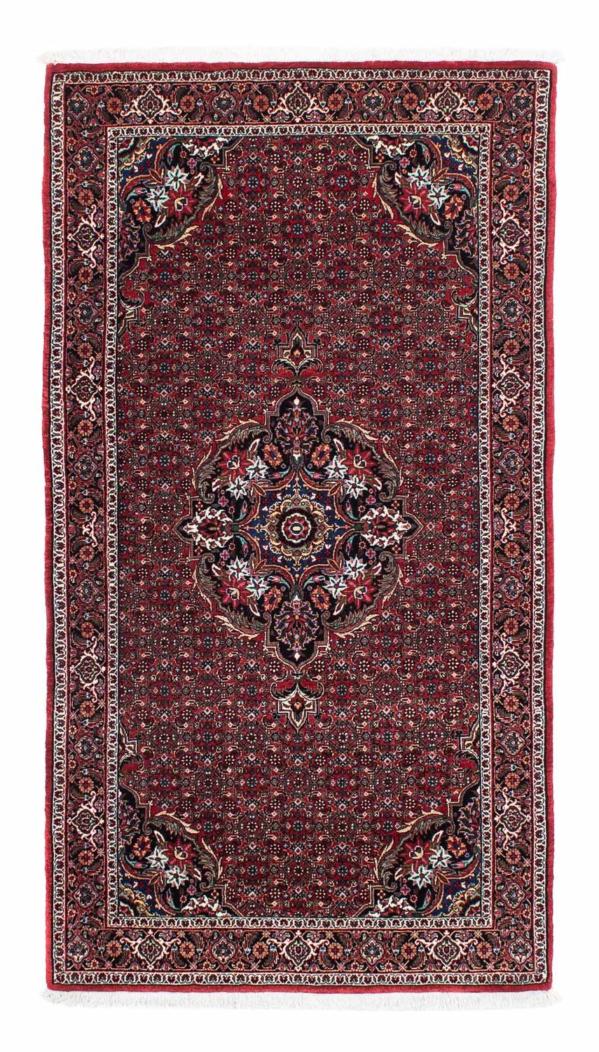 Tapis de couloir Tapis persan - Bidjar - 195 x 98 cm - rouge