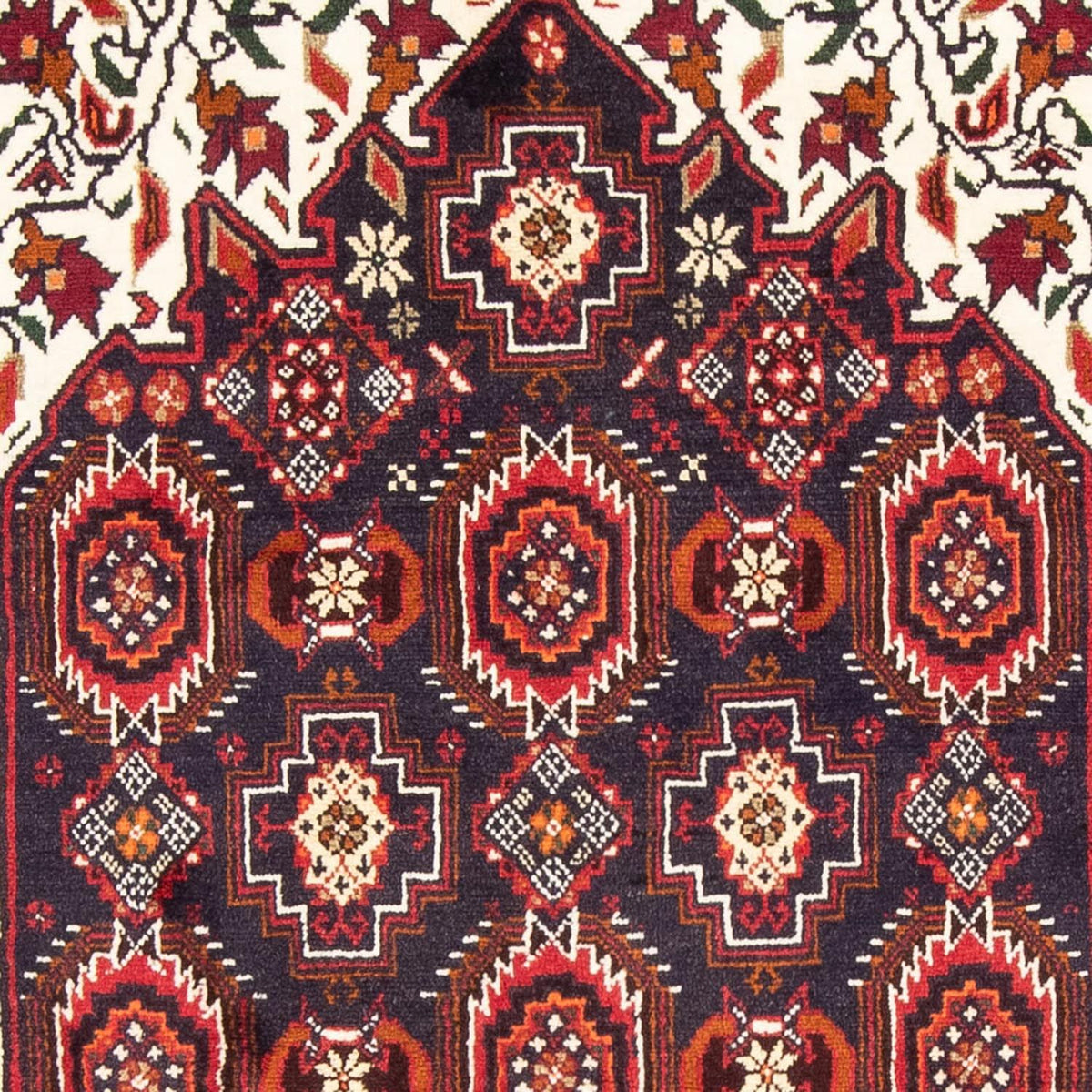 Tapis de couloir Tapis Belutsch - 196 x 110 cm - bleu foncé