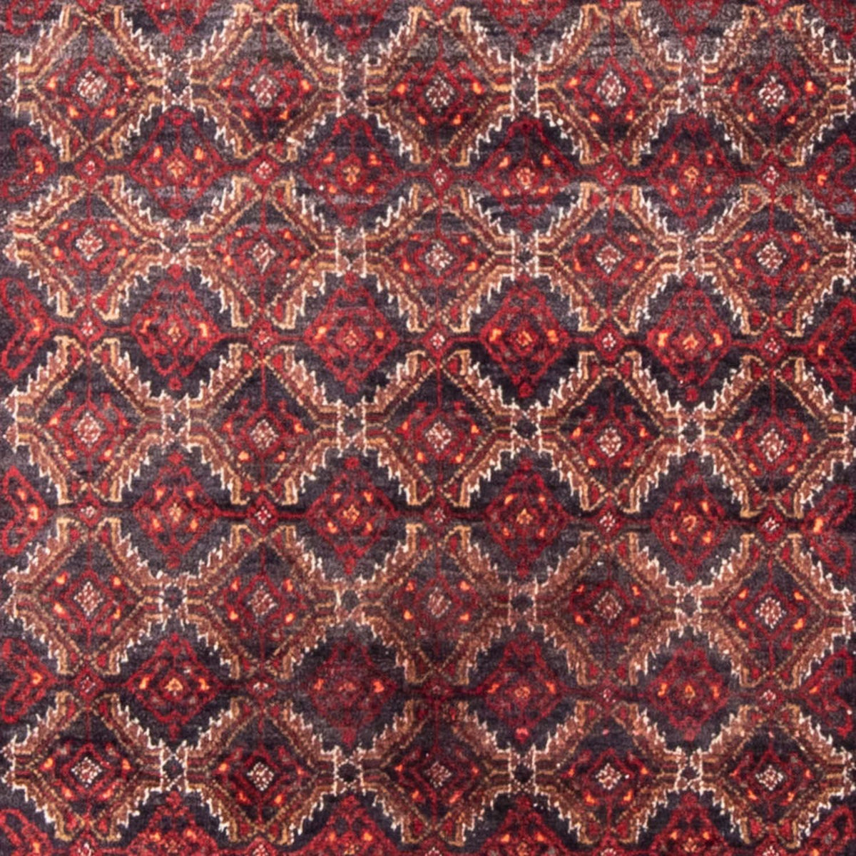 Tapis de couloir Tapis Belutsch - 206 x 107 cm - rouge