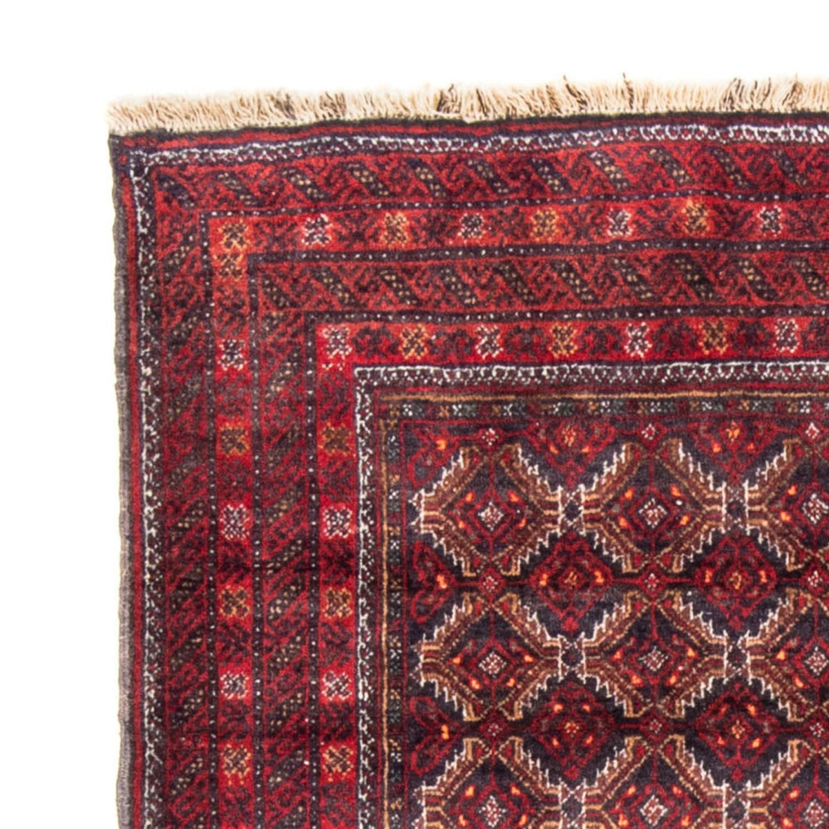 Tapis de couloir Tapis Belutsch - 206 x 107 cm - rouge