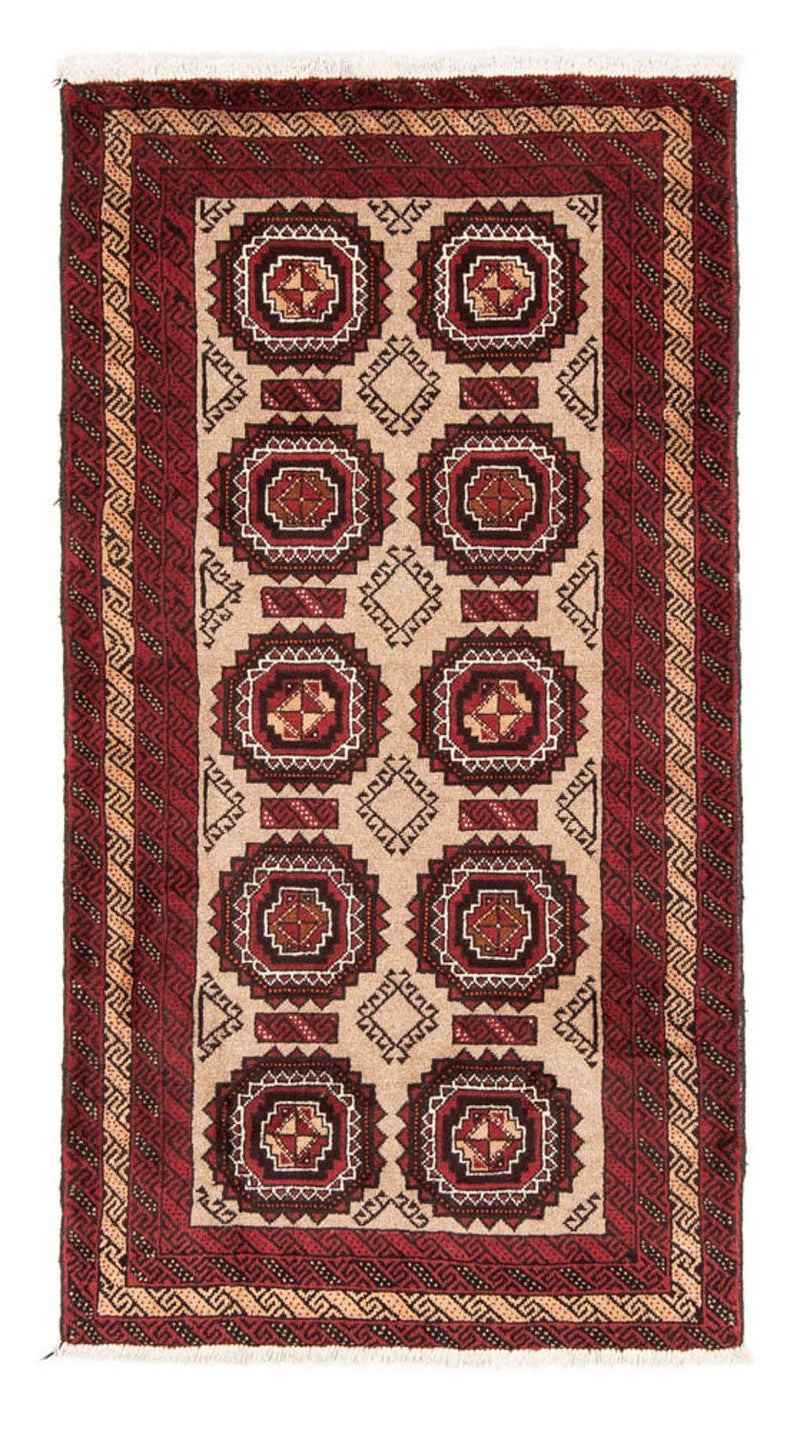 Tapis de couloir Tapis Belutsch - 195 x 104 cm - beige