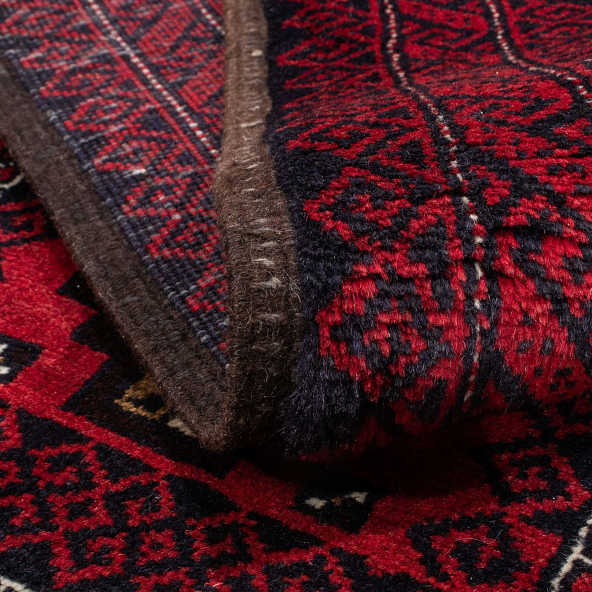 Tapis de couloir Tapis Belutsch - 175 x 95 cm - rouge foncé