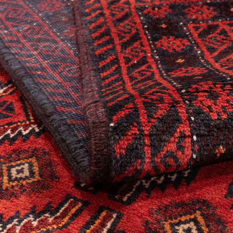 Tapis de couloir Tapis Belutsch - 201 x 99 cm - rouge foncé