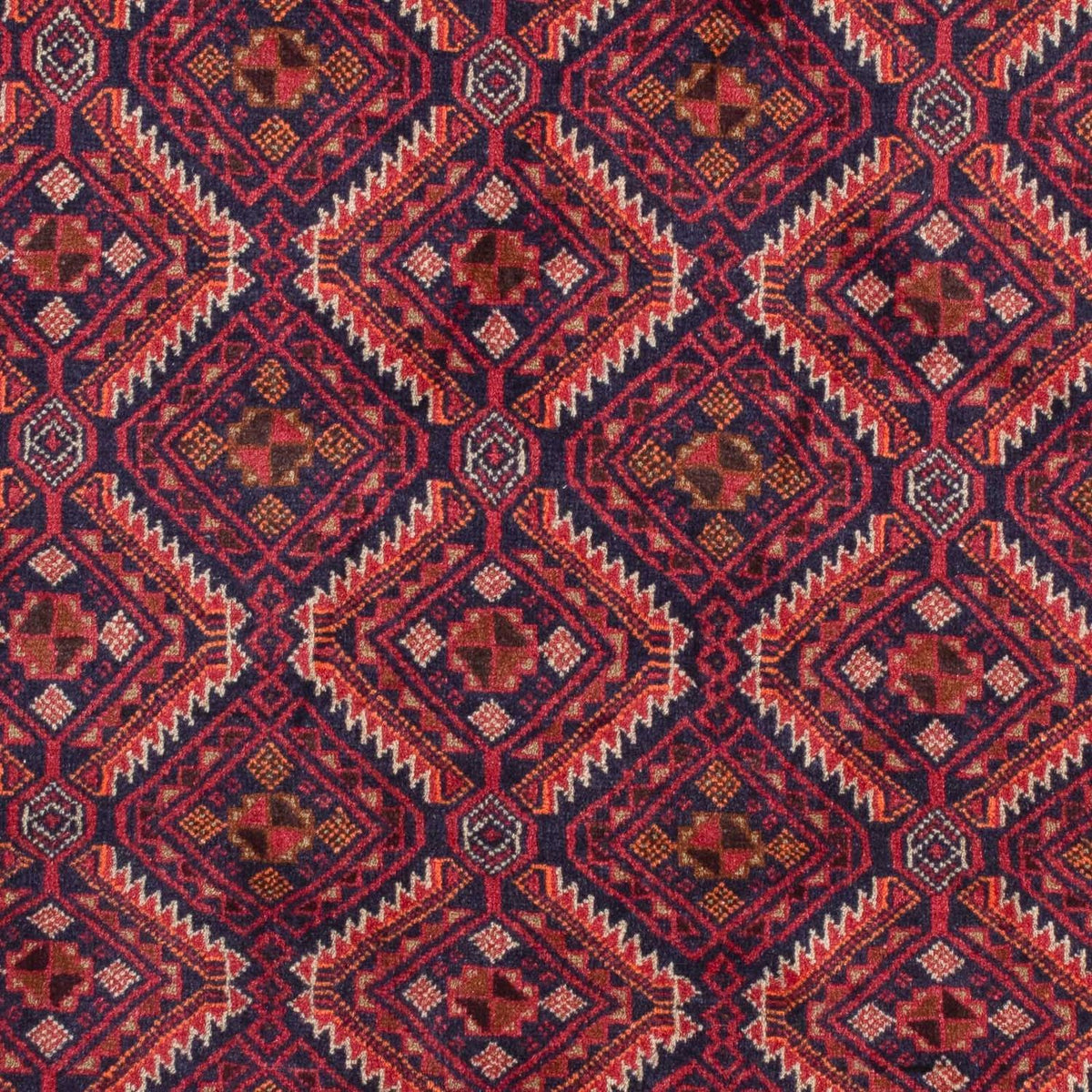 Tapis de couloir Tapis Belutsch - 174 x 99 cm - rouge foncé