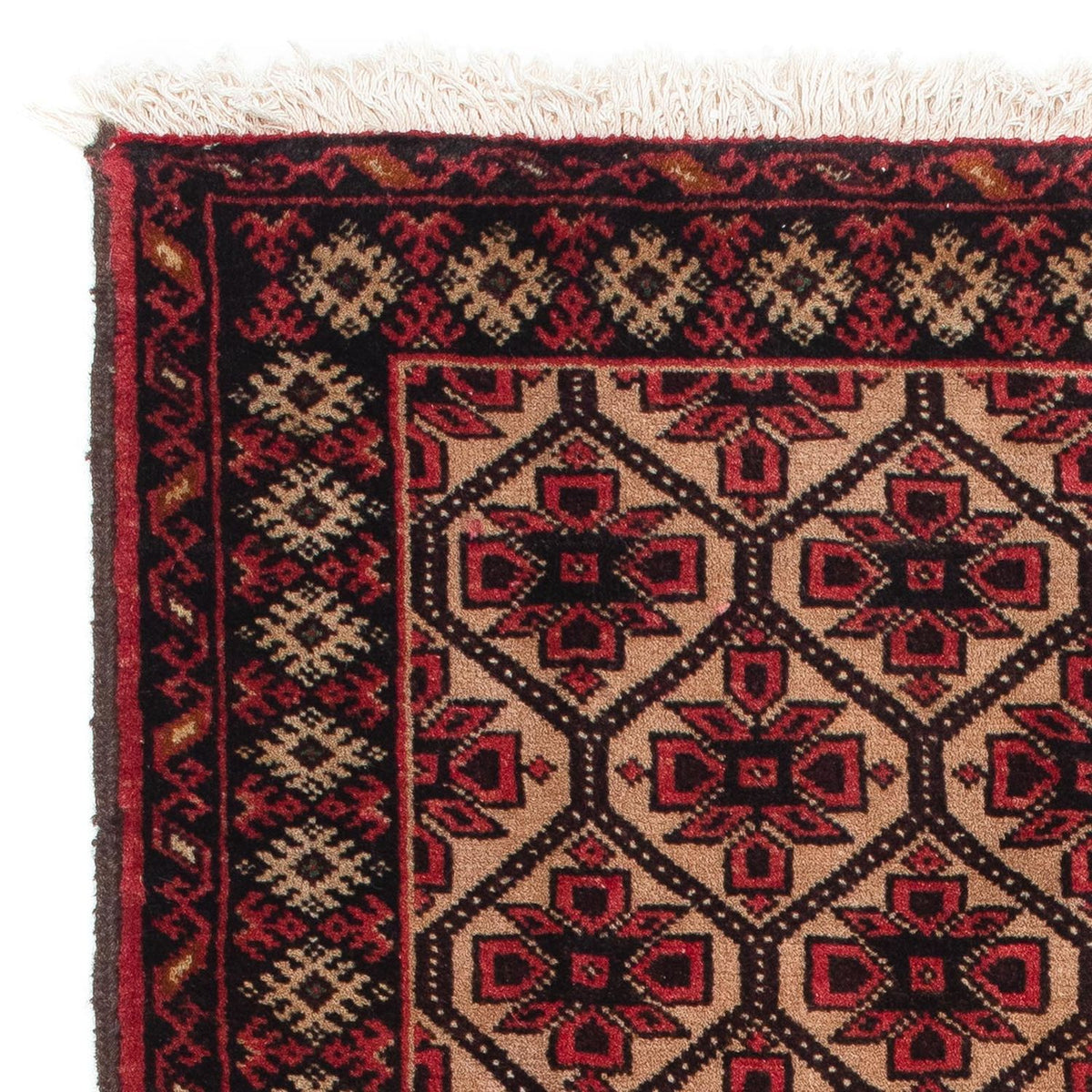 Tapis Belutsch - 146 x 84 cm - marron clair