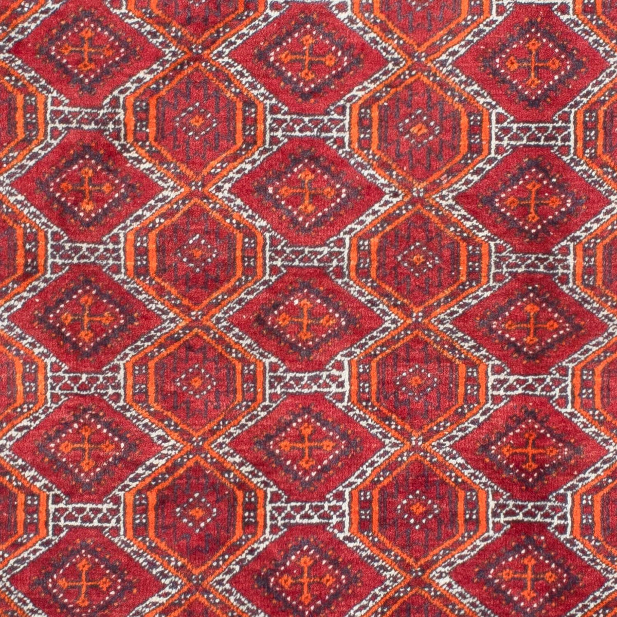 Tapis de couloir Tapis Belutsch - 180 x 91 cm - rouge