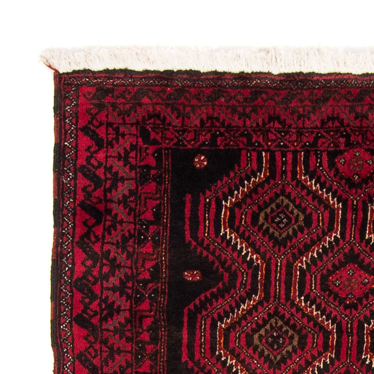 Tapis de couloir Tapis Belutsch - 180 x 96 cm - rouge