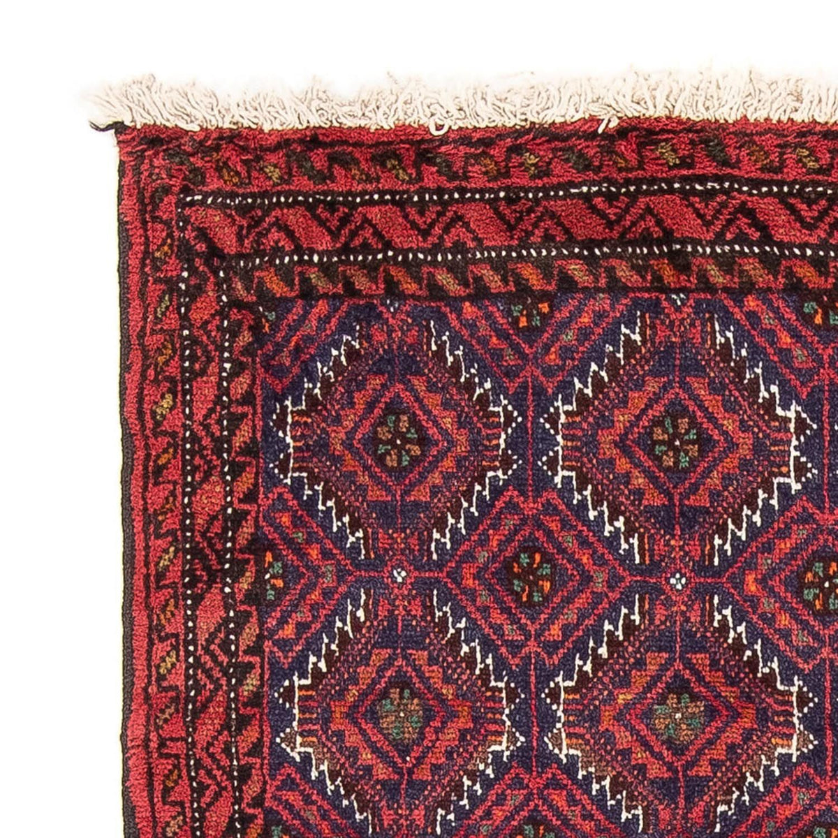 Tapis de couloir Tapis Belutsch - 176 x 89 cm - rouge