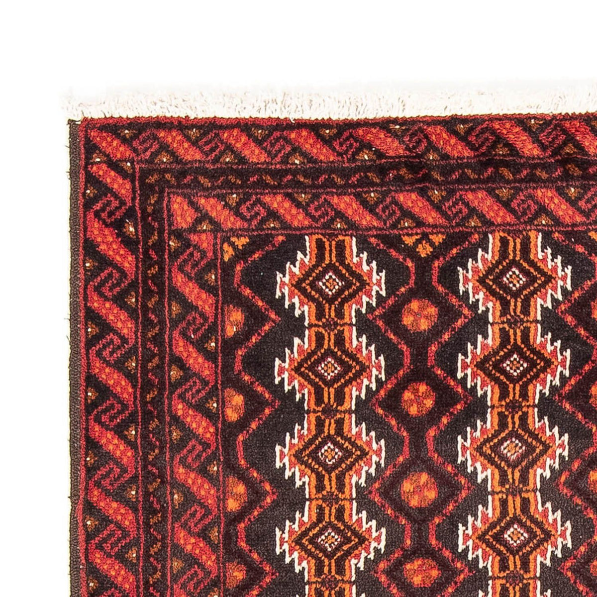 Tapis de couloir Tapis Belutsch - 180 x 98 cm - rouge