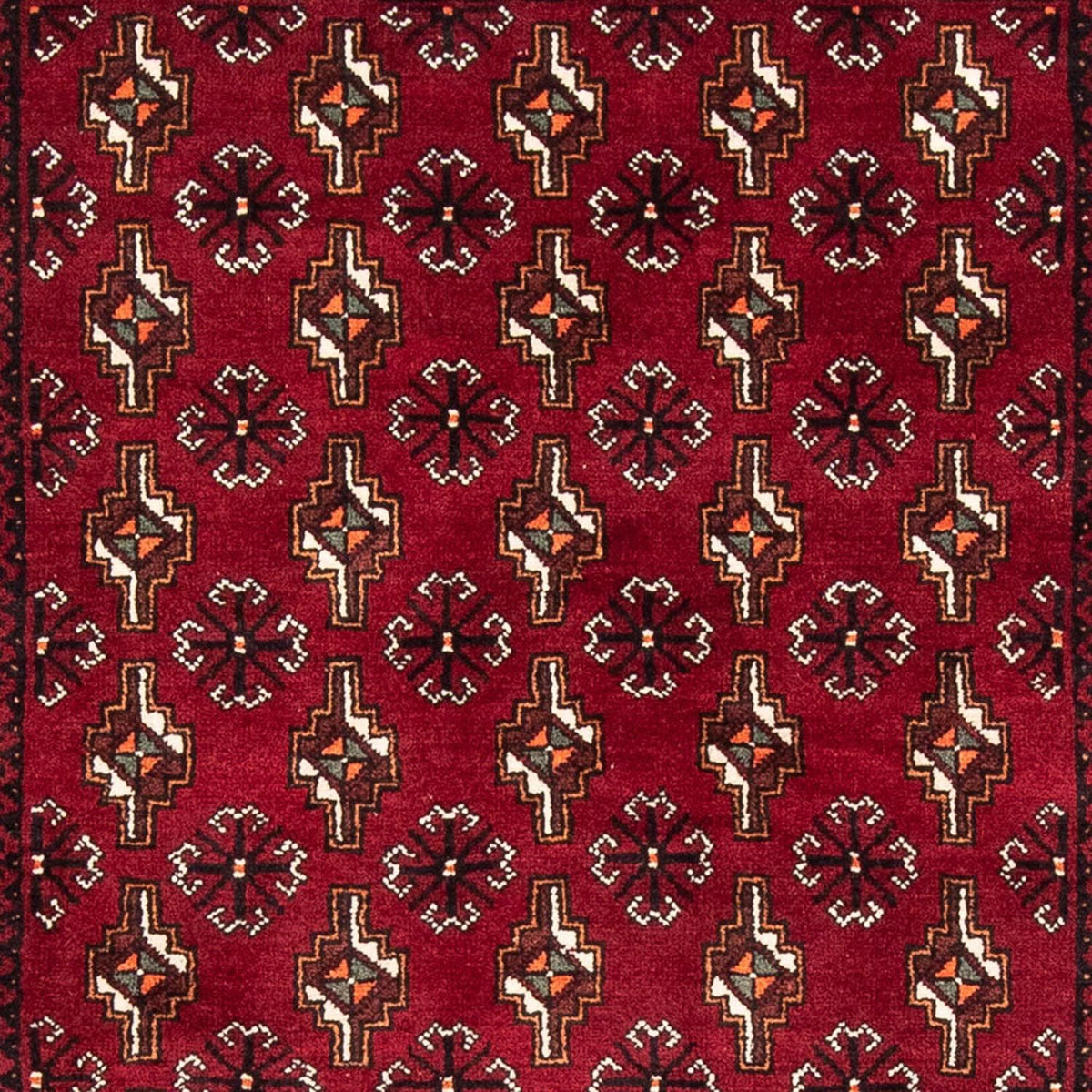 Tapis de couloir Tapis Belutsch - 194 x 101 cm - rouge foncé