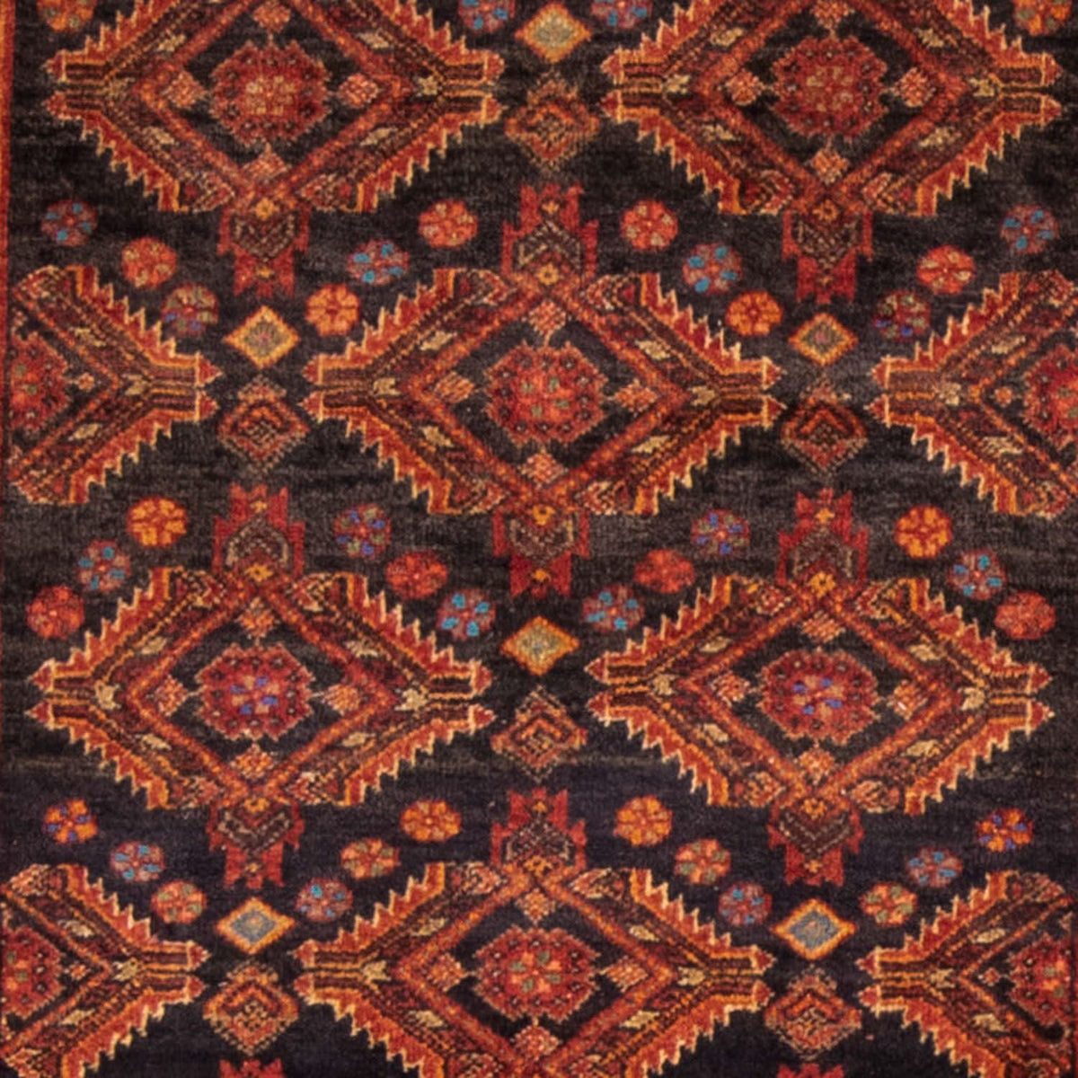 Tapis de couloir Tapis Belutsch - 189 x 102 cm - rouille