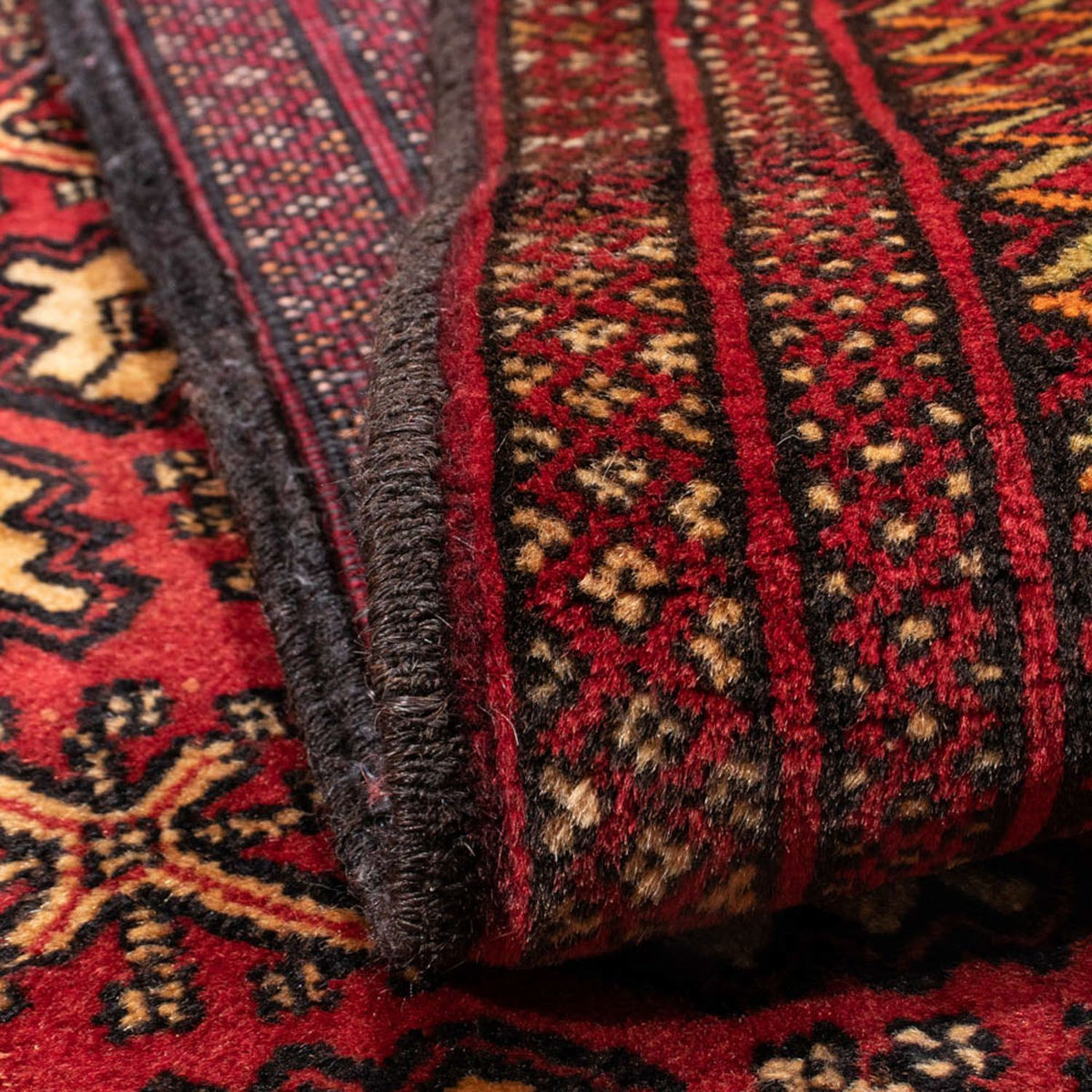 Tapis de couloir Tapis Belutsch - 200 x 106 cm - rouge
