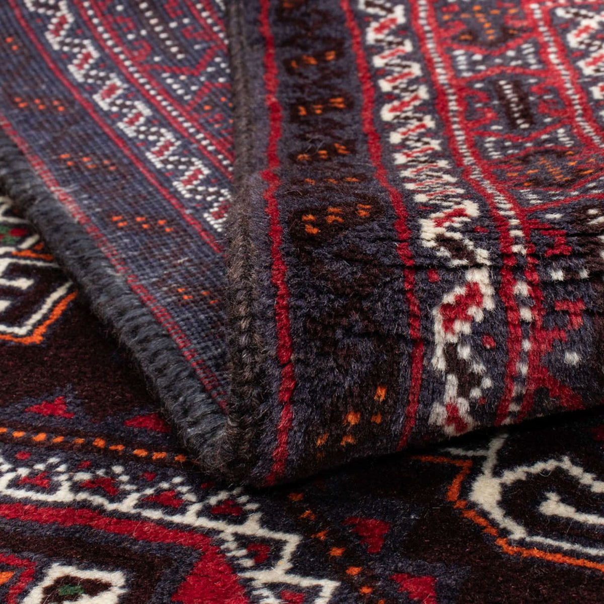 Tapis de couloir Tapis Belutsch - 194 x 105 cm - rouge