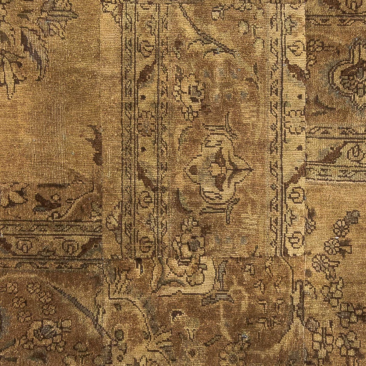 Tapis patchwork - 207 x 128 cm - multicolore