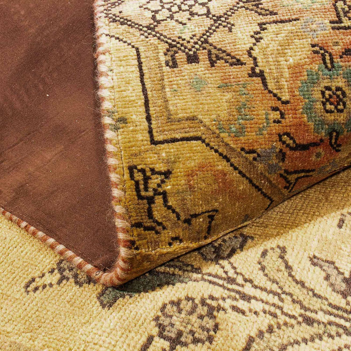 Tapis patchwork - 205 x 131 cm - multicolore