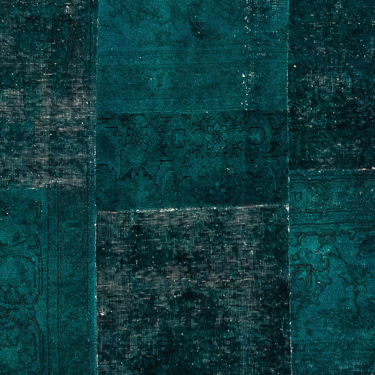 Tapis patchwork - 205 x 131 cm - multicolore