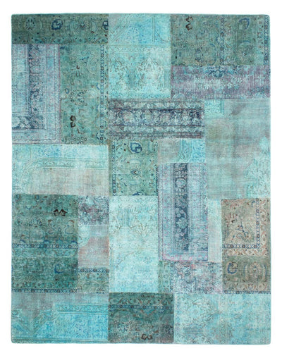 Tapis patchwork 238x299cm - Perserteppich Wollteppich