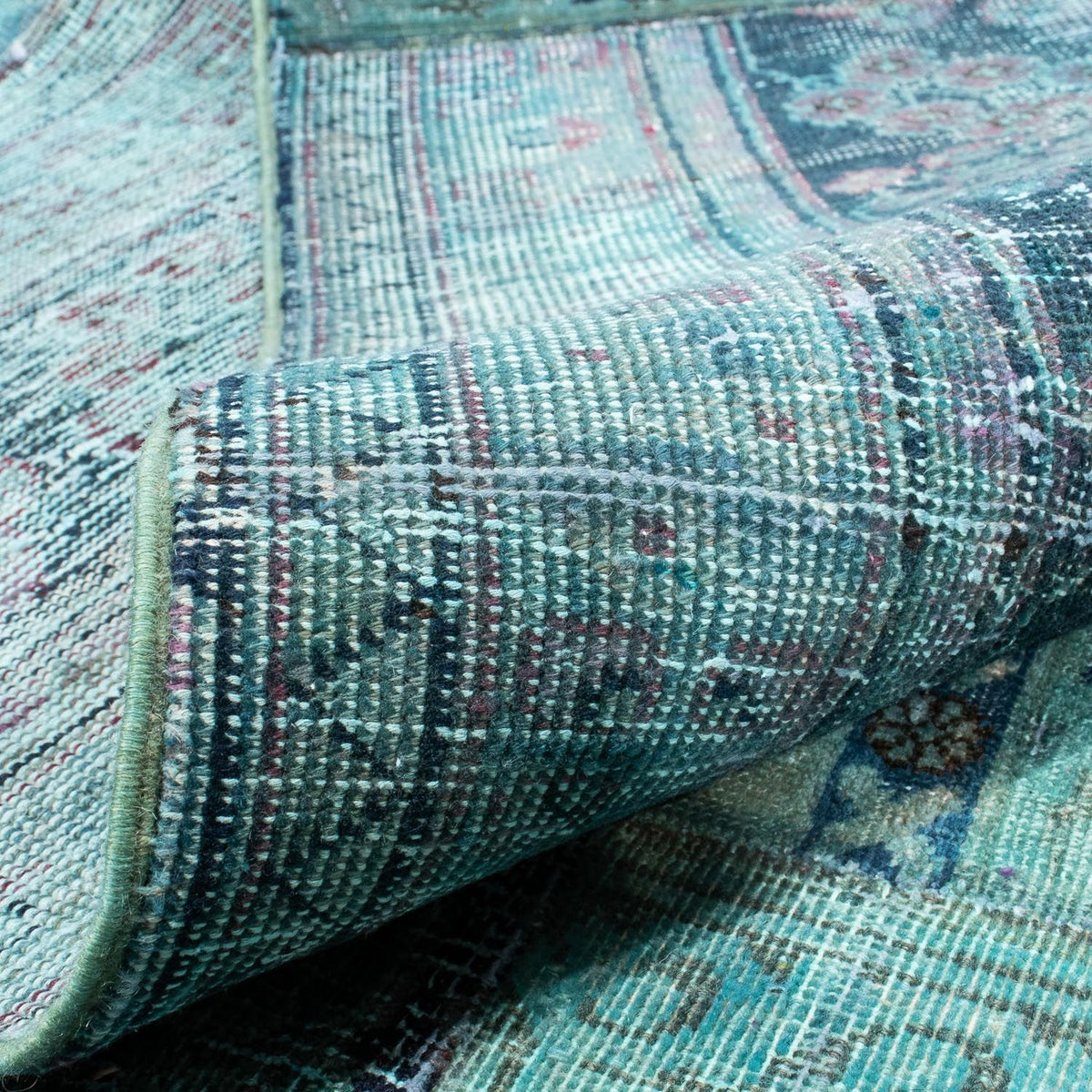 Tapis patchwork - 299 x 238 cm - multicolore