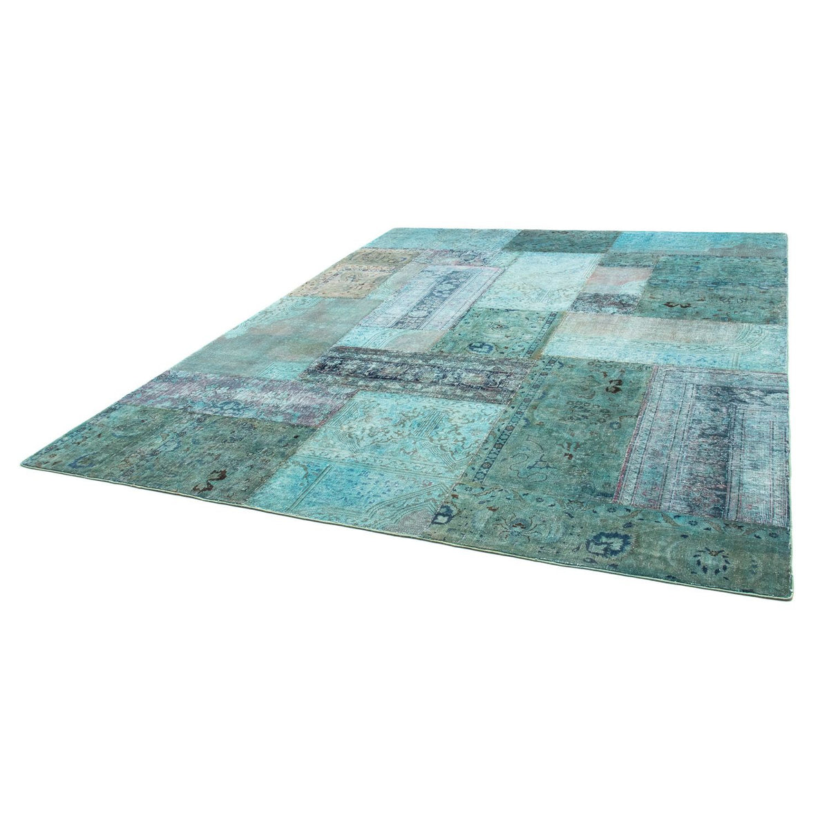 Tapis patchwork - 299 x 238 cm - multicolore