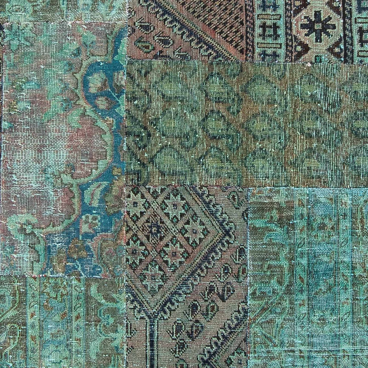Tapis patchwork - 234 x 150 cm - multicolore