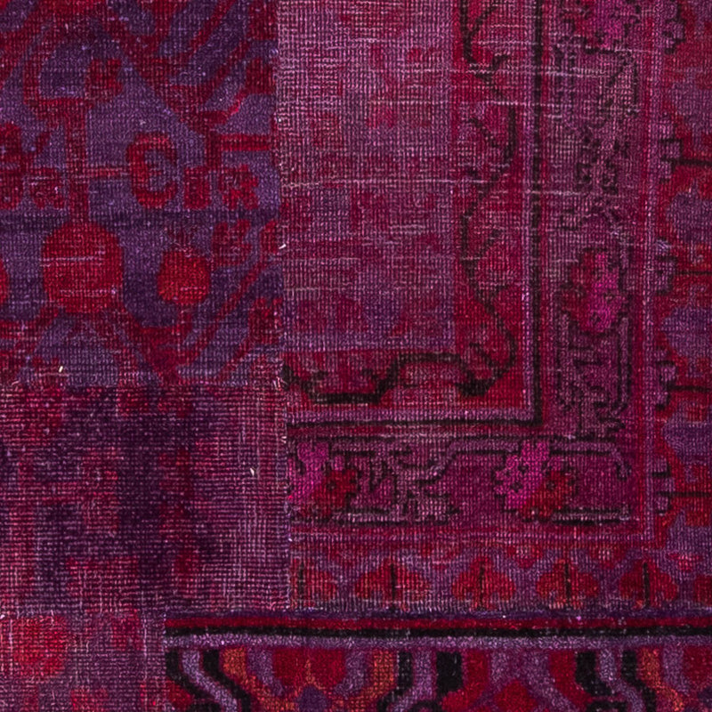 Tapis de couloir Tapis Ziegler - Kazak - 355 x 76 cm - violet