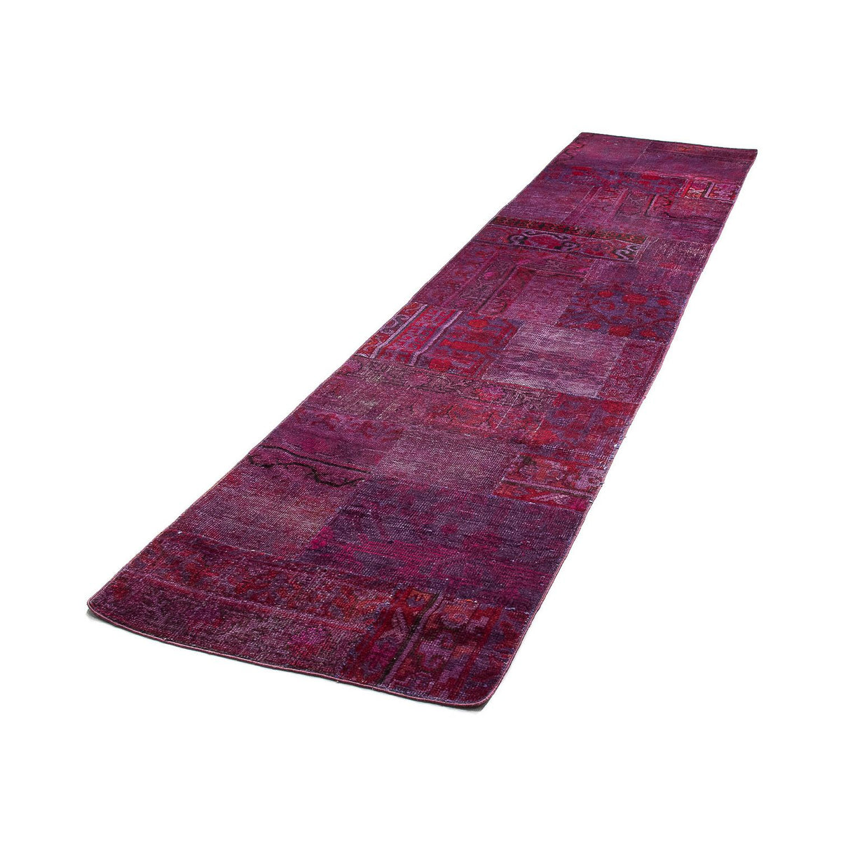 Tapis de couloir Tapis Ziegler - Kazak - 355 x 76 cm - violet