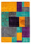 Tapis patchwork - 232 x 164 cm - multicolore