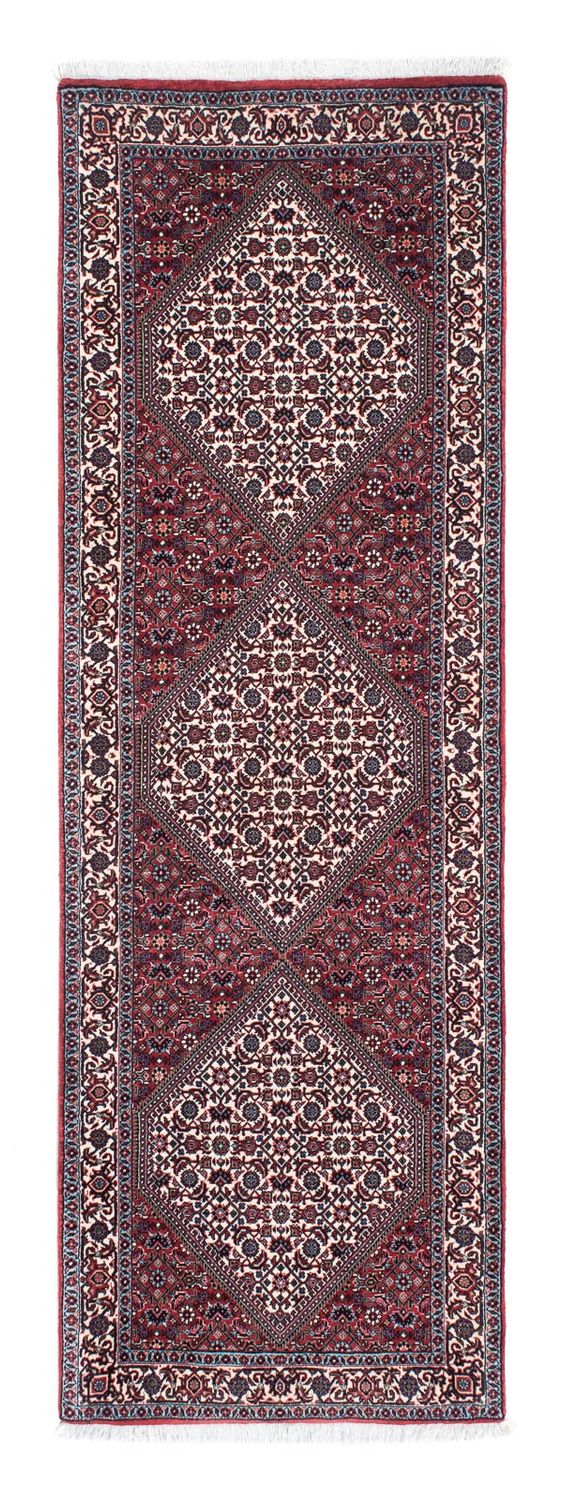 Tapis de couloir Tapis persan - Bidjar - 231 x 74 cm - beige