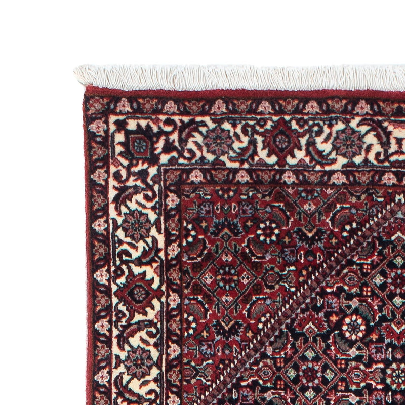 Tapis de couloir Tapis persan - Bidjar - 223 x 73 cm - rouge