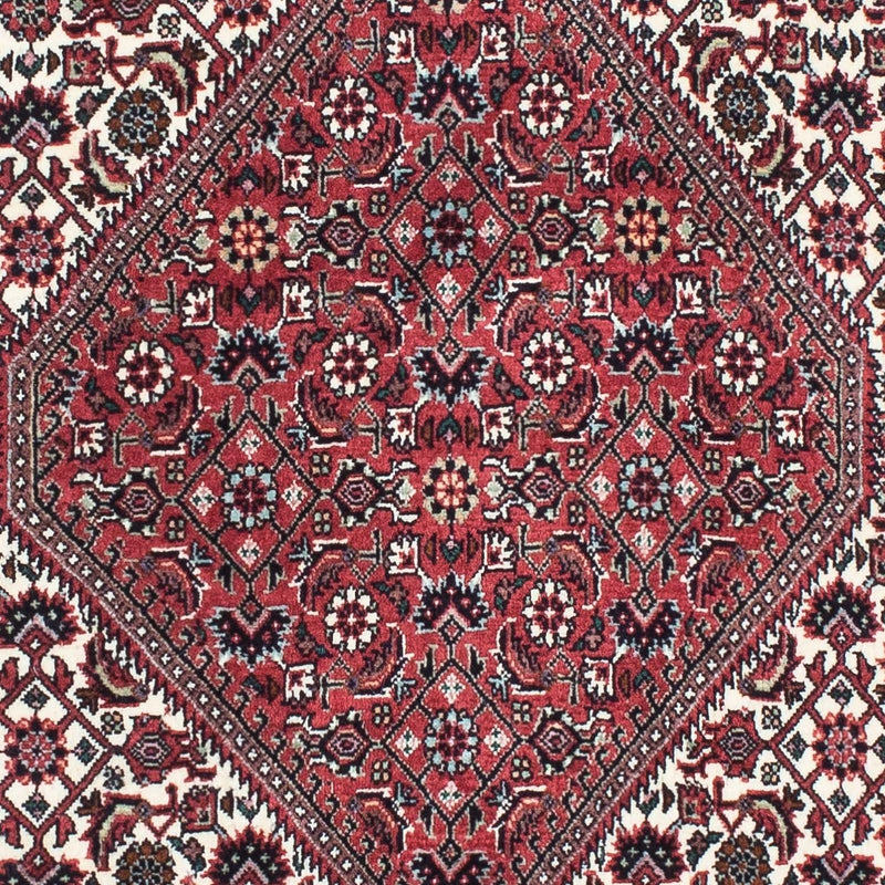Tapis de couloir Tapis persan - Bidjar - 208 x 75 cm - rouge clair