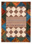 Tapis patchwork - 224 x 164 cm - multicolore
