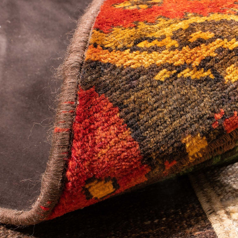 Tapis patchwork - 224 x 164 cm - multicolore