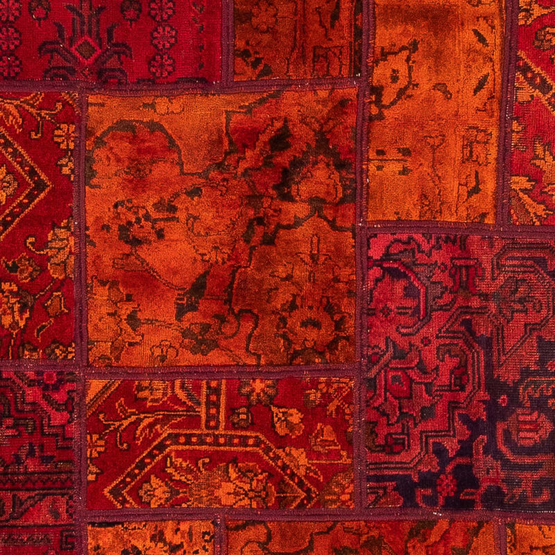 Tapis patchwork - 194 x 140 cm - multicolore