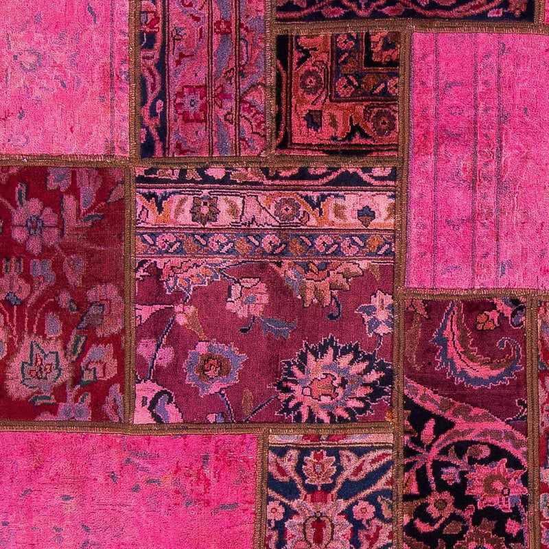 Tapis patchwork - 197 x 138 cm - multicolore