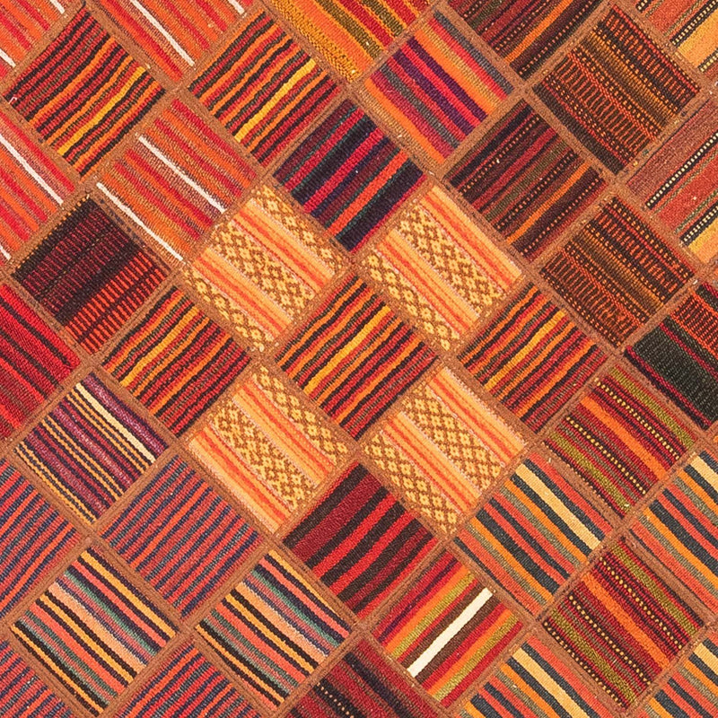 Tapis patchwork - 234 x 176 cm - multicolore